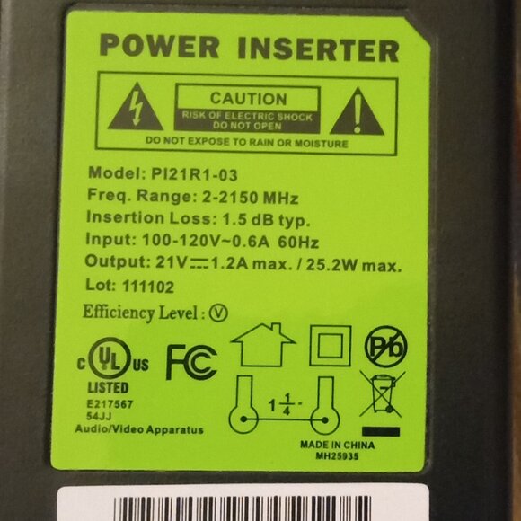 Direct TV DTV SWM Power Inserter Supply - Picture 3 of 3